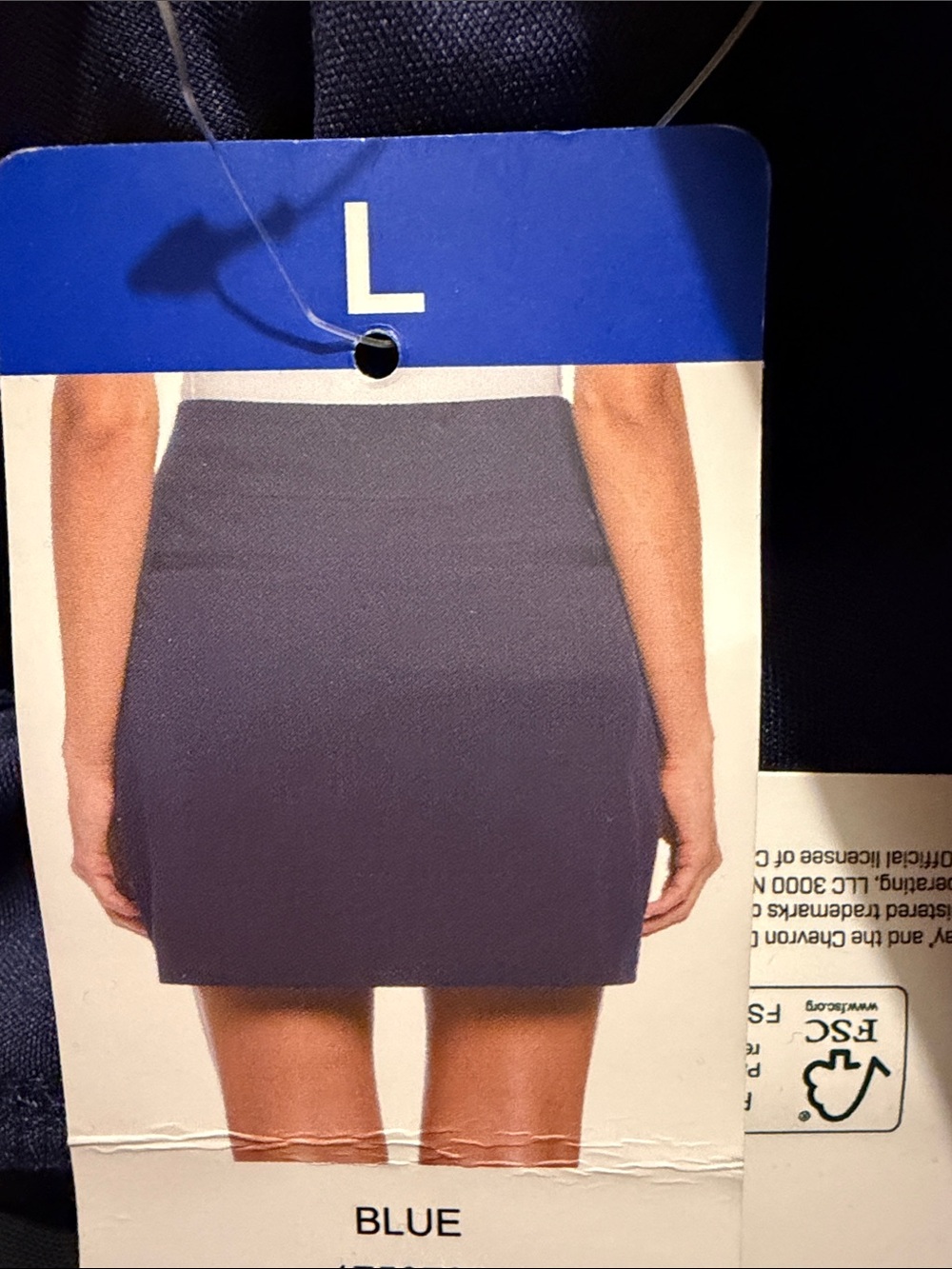 Callaway Blue Golf Skort sz Large NWT - Picture 4 of 4